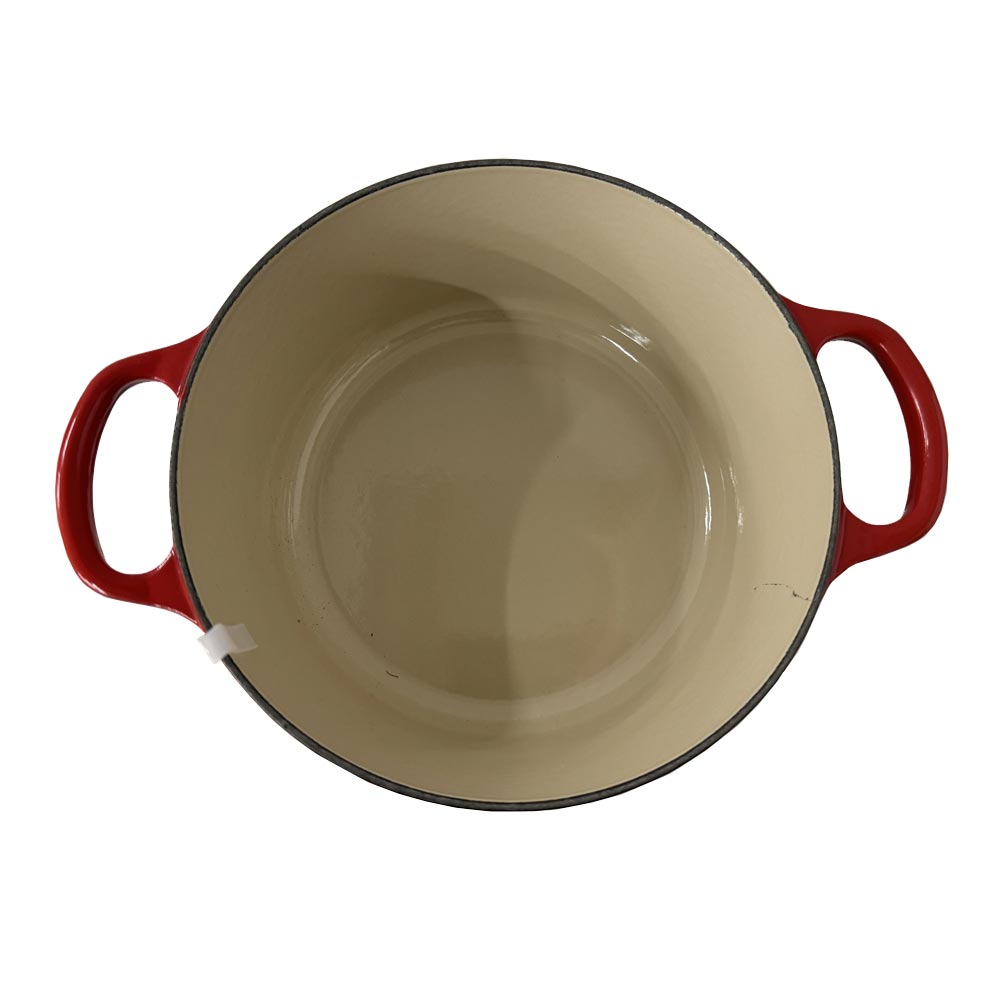 Le Creuset Bräter Signature Rund Gusseisen Kirschrot 26cm