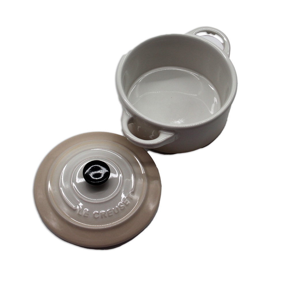 Le Creuset Poterie Mini Cocotte 10 cm 0,2 L Meringue (2. Wahl)