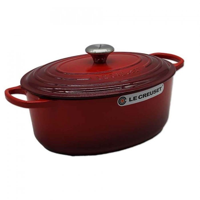 Le Creuset Signature Bräter oval 27 cm kirschrot