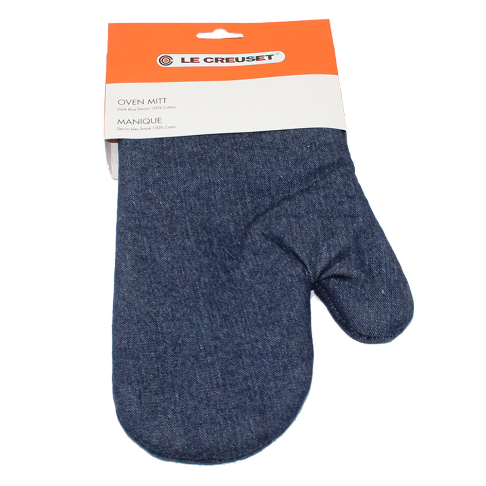 Le Creuset Ofenhandschuh Denim dark blue