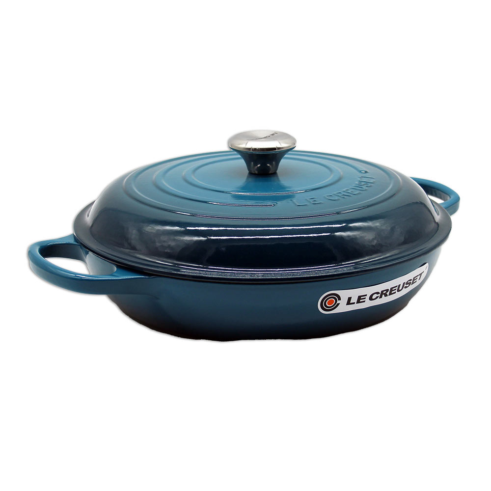 Le Creuset Gourmet-Profitopf 30 cm deep teal