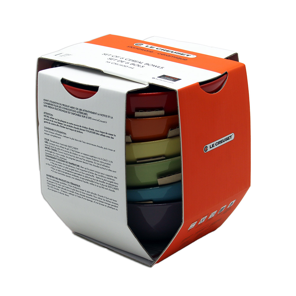 Le Creuset Signature tiefer Teller 16 cm (6er-Pack)