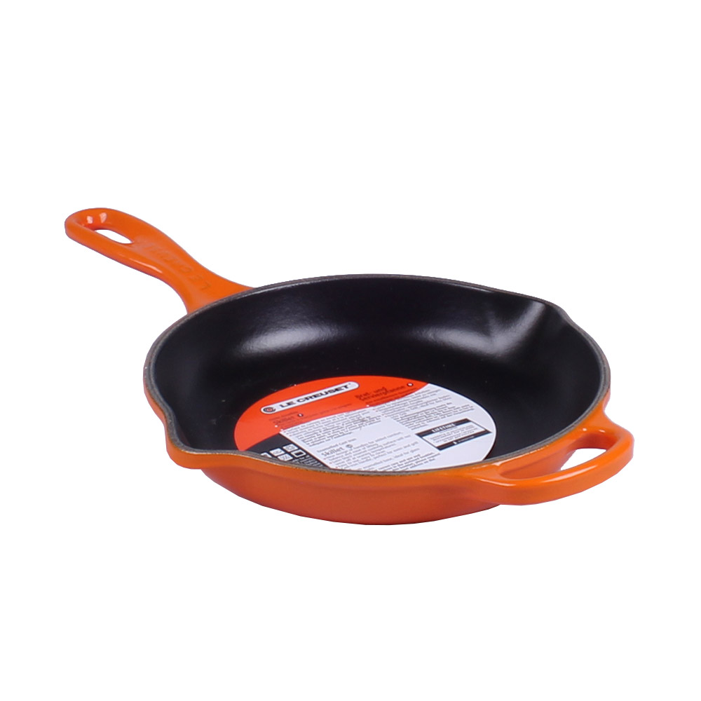 Le Creuset Signature Brat- und Servierpfanne 23 cm Guss ofenrot