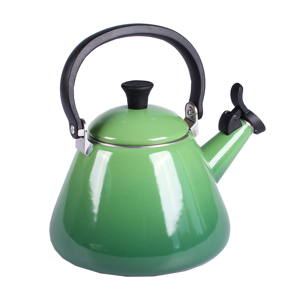 Le Creuset Kone Wasserkessel bamboo green