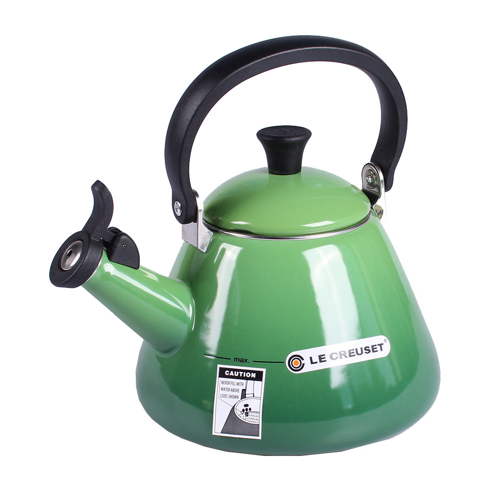 Le Creuset Kone Wasserkessel bamboo green