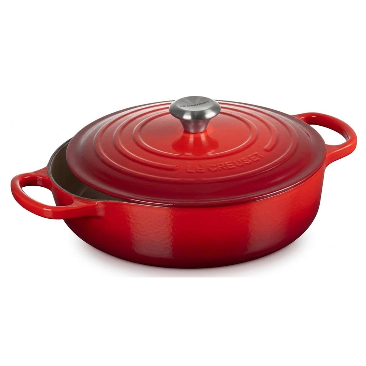 Le Creuset Signature Gourmet-Bräter 30 cm kirschrot