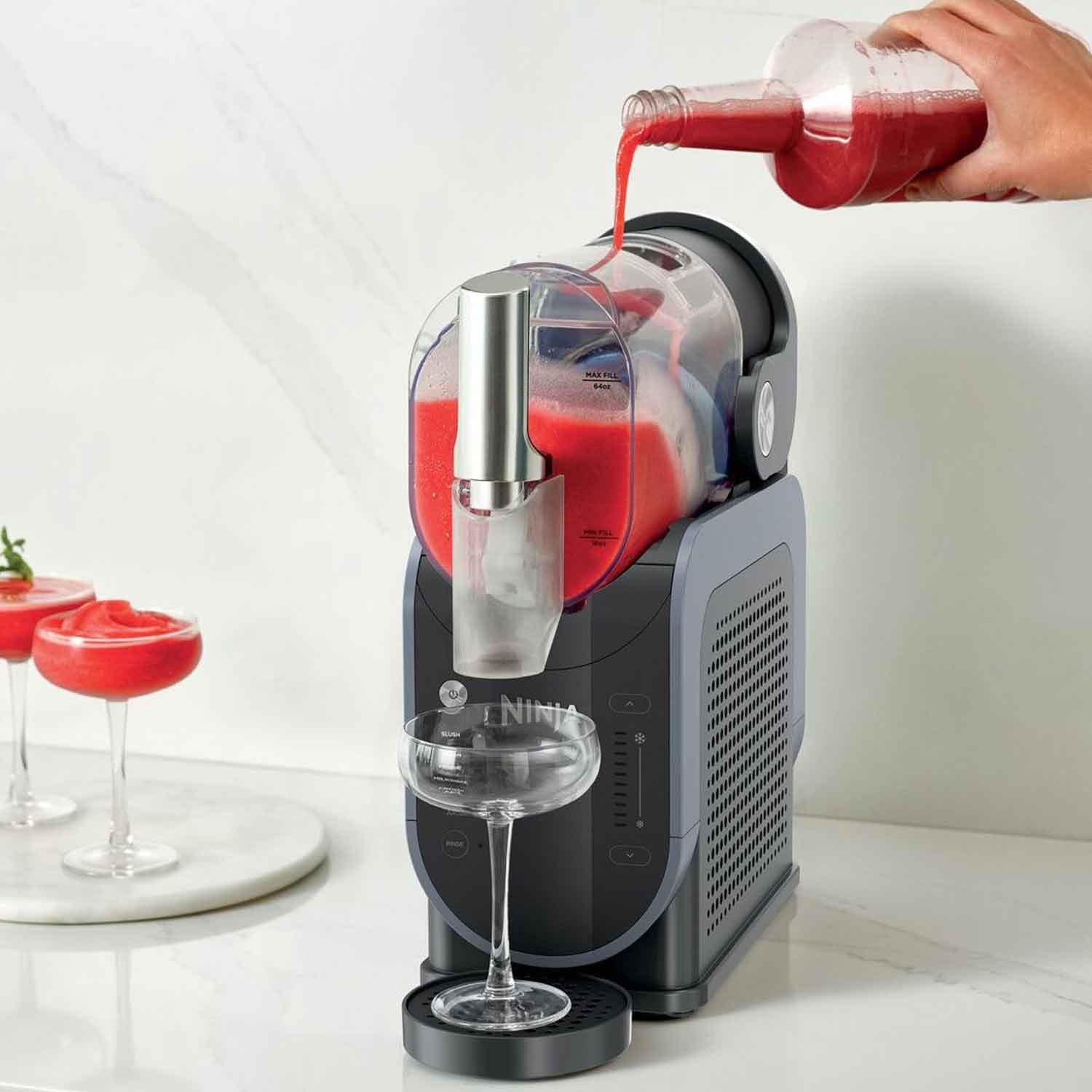 Ninja FS301EU SLUSHi Maschine für Slushi grau/blau (2.Wahl)