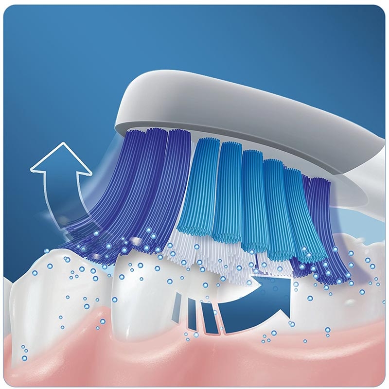 Oral-B Pulsonic Slim 1000 Elektrische Schallzahnbürste silber