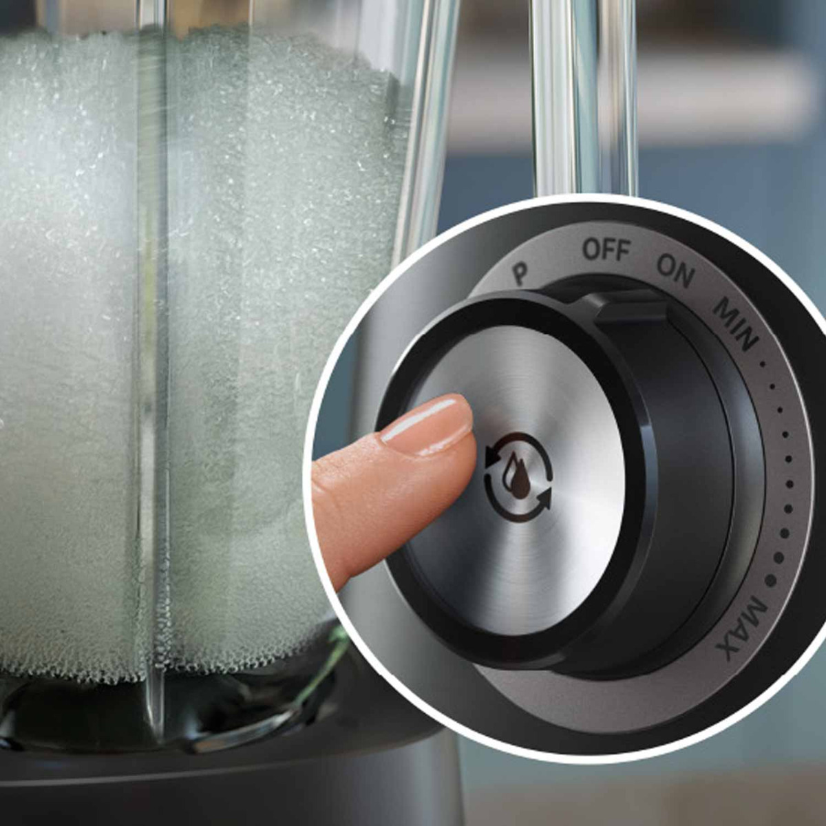 Philips 5000-Serie HR3041/00 Standmixer inkl. Blend-and-go-Behälter schwarz