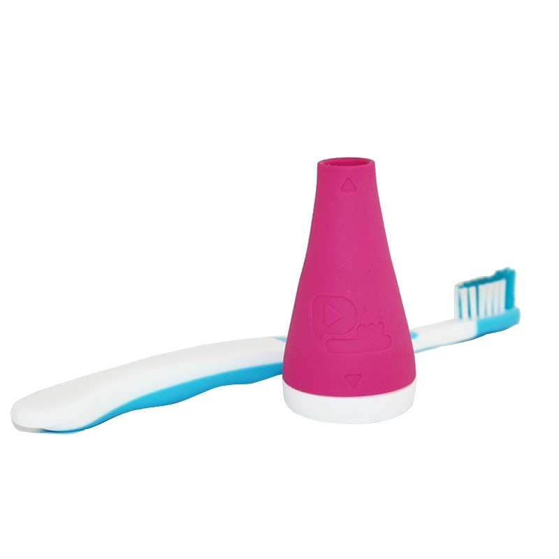 Playbrush Bluetooth Zahnputzaufsatz für Kinderzahnbürsten pink