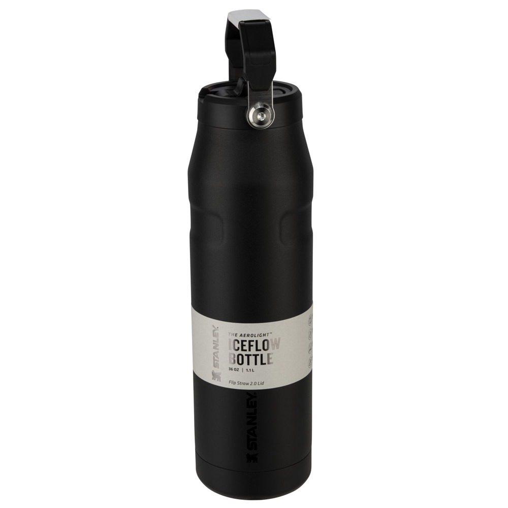 Stanley Flip Straw 2.0 Trinkflasche 1,06l black