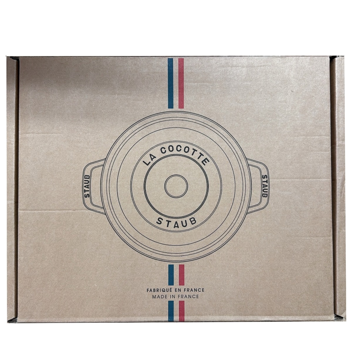 Staub Cocotte 28 cm 6,7l Bräter dunkelblau