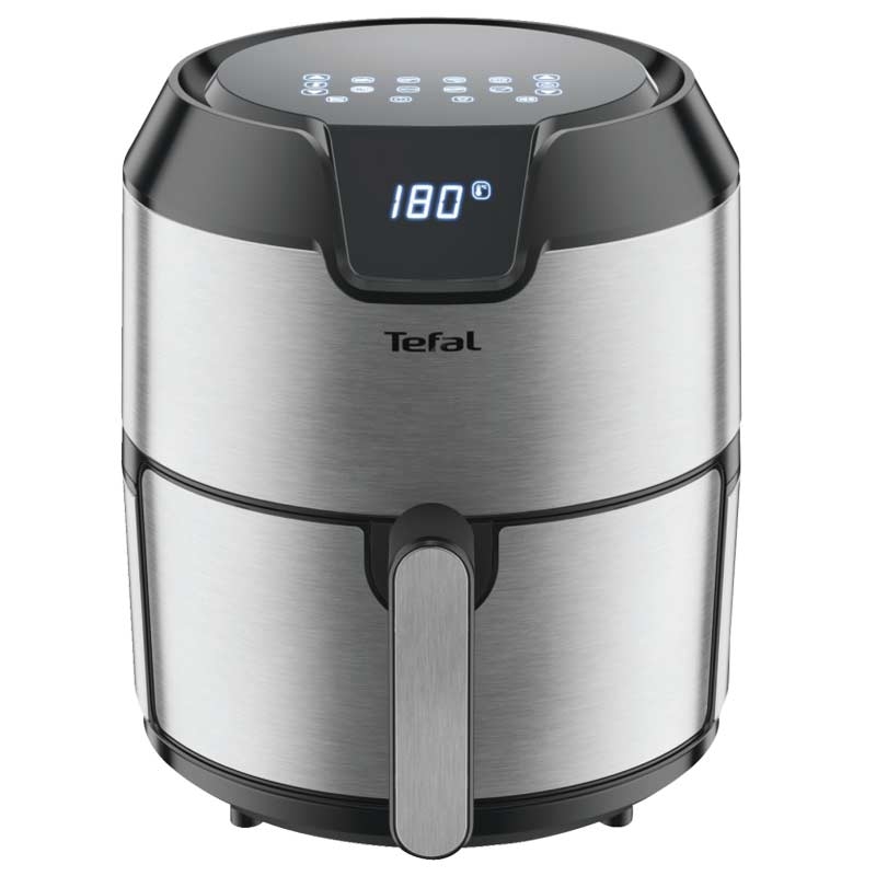 Tefal EY401D Easy Fry Deluxe Heißluftfritteuse edelstahl/schwarz