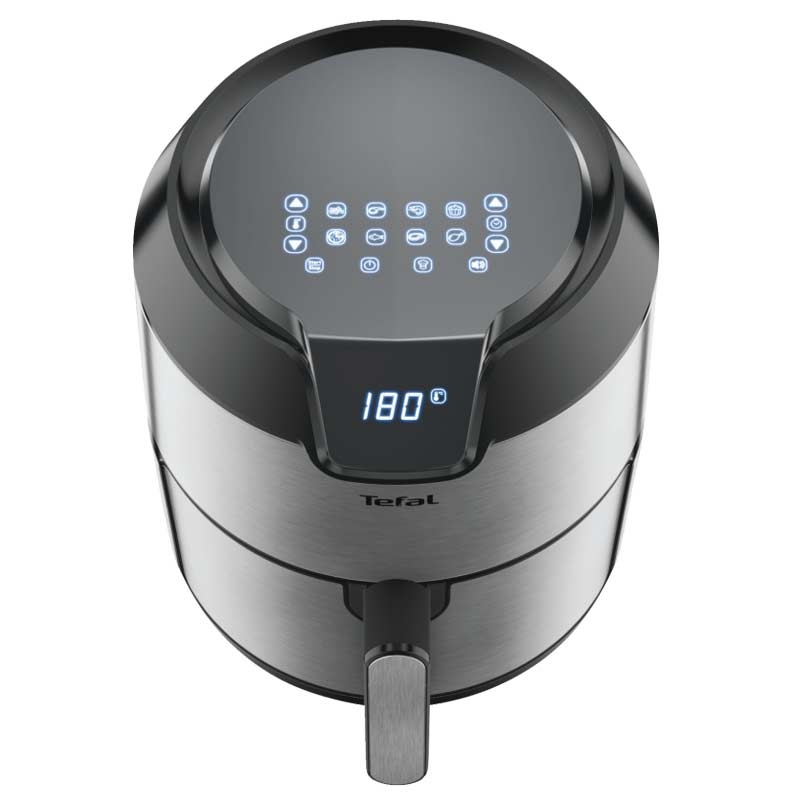 Tefal EY401D Easy Fry Deluxe Heißluftfritteuse edelstahl/schwarz (2.Wahl)