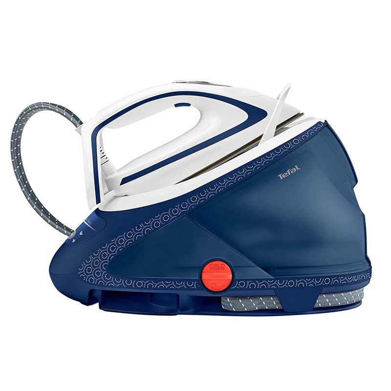 Tefal Pro Express Ultimate GV9580 Dampfbügelstation blau/weiß