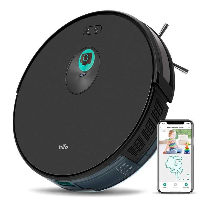 Trifo Ironpie M6+ schwarz Staubsaugerroboter
