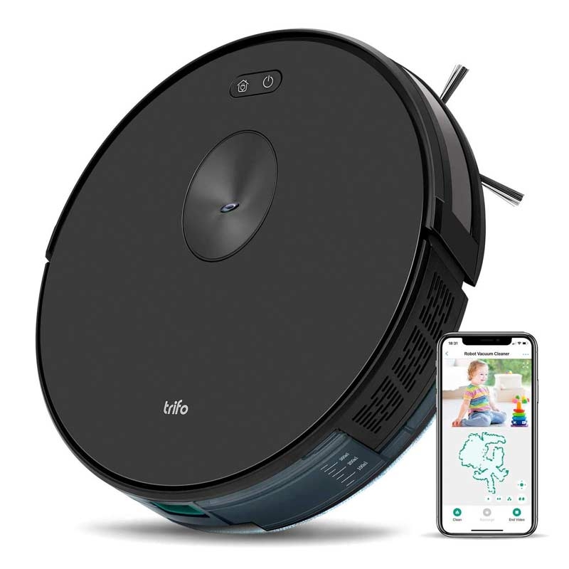 Trifo Ironpie M6+ schwarz Staubsaugerroboter
