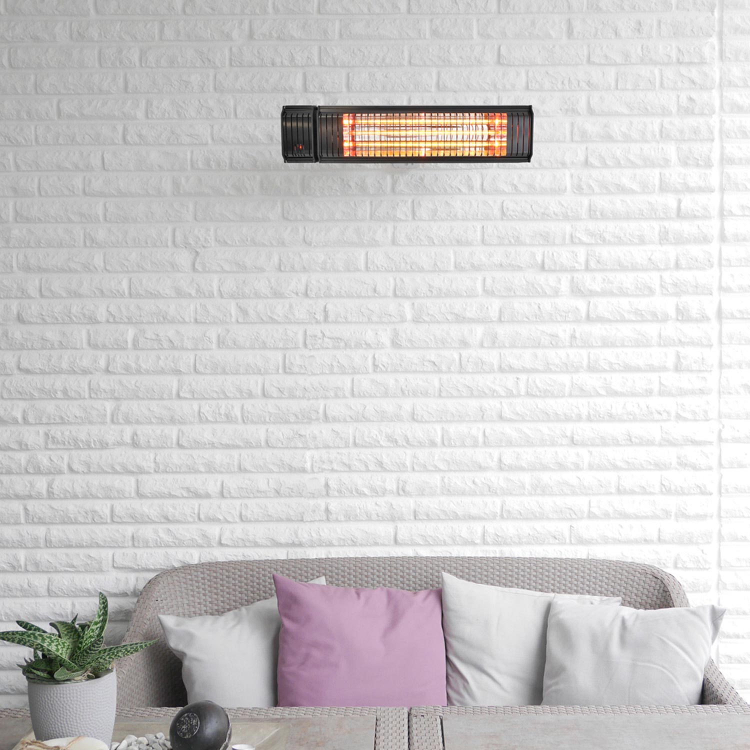 Vasner Infrarot Heizstrahler Appino 20 schwarz