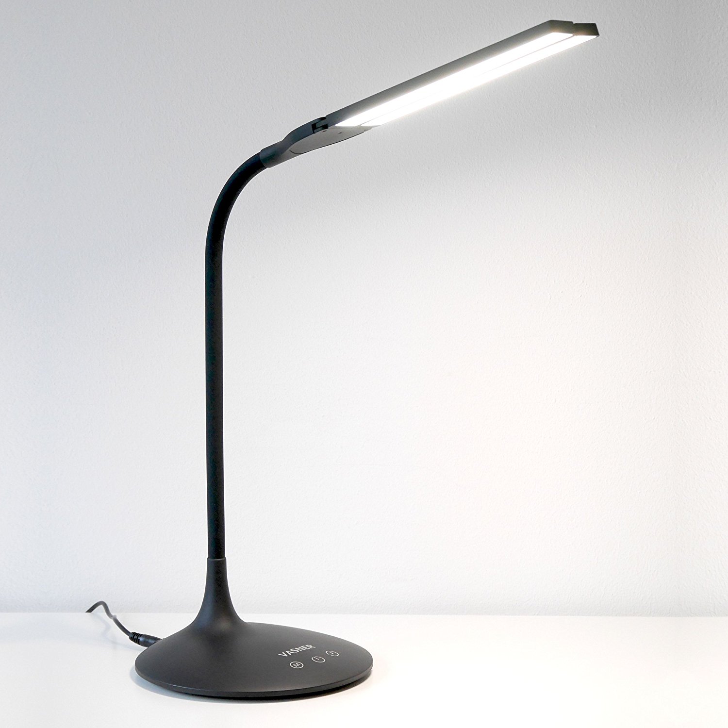 Vasner Splitty Design LED Schreibtischlampe schwarz