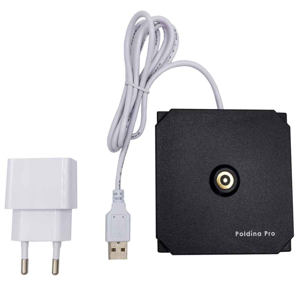 Zafferano Poldina Pro Dimmbare LED-Tischlampe aus Aluminium braun