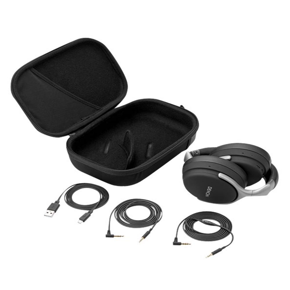 Denon AH-GC30 Wireless Over-Ear Kopfhörer mit Noise Cancelling (ANC) schwarz