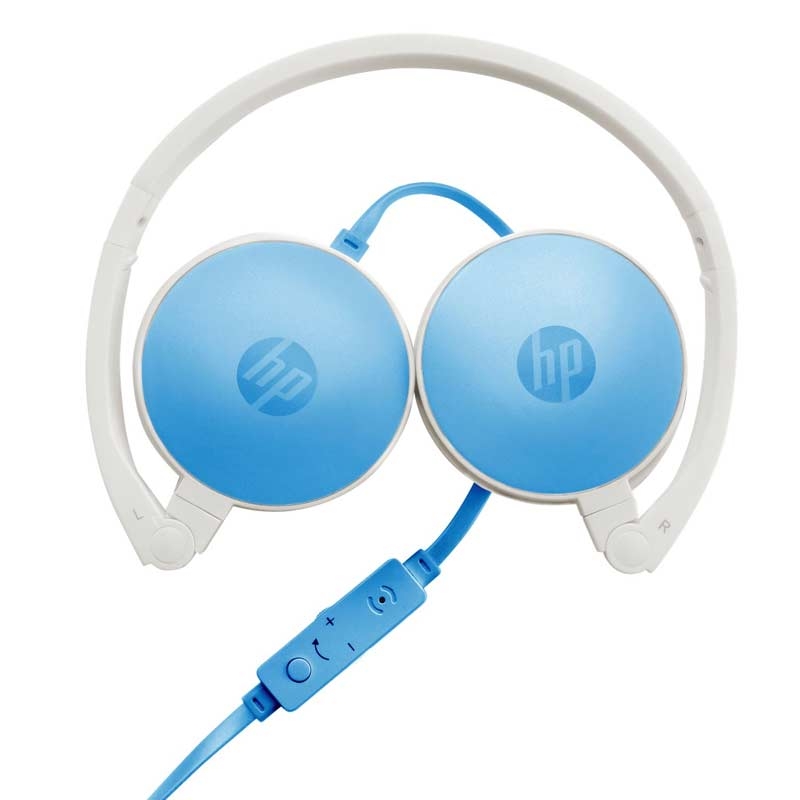 HP H2800 Headset weiß-blau