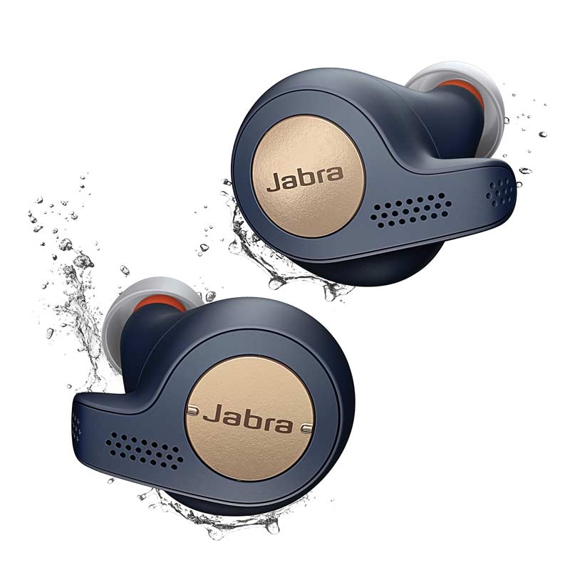 Jabra Elite Active 65t True Wireless In-ear Sport Kopfhörer blau/kupfer