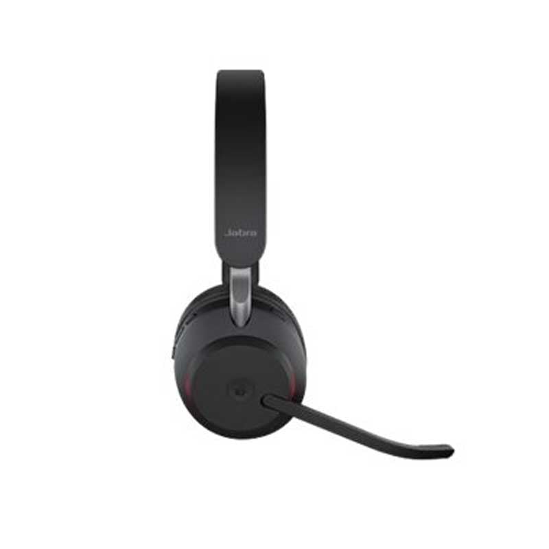 Jabra Evolve 2 65 MS Stereo Headset On Ear schwarz