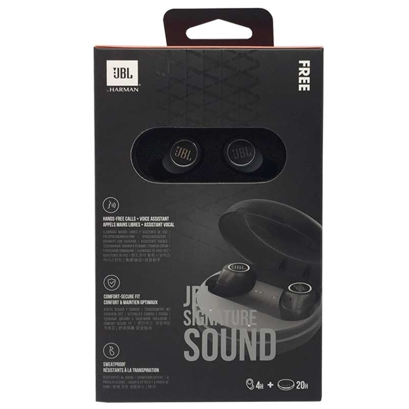 JBL Free X Wireless In-Ear-Bluetooth-Kopfhörer schwarz