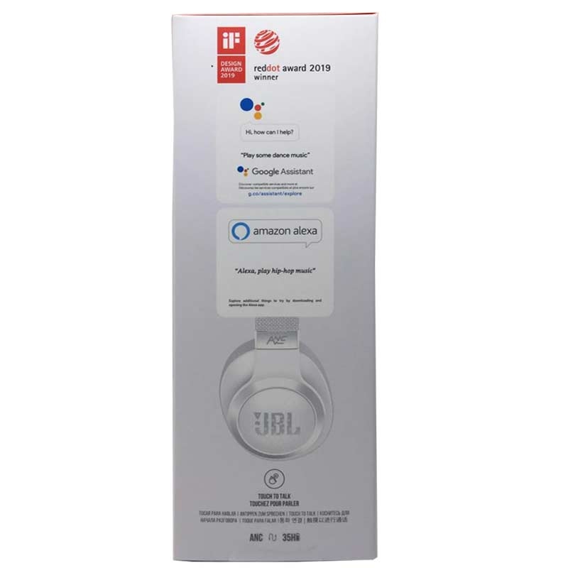 JBL LIVE 650BTNC kabellose Over-Ear Kopfhörer weiß