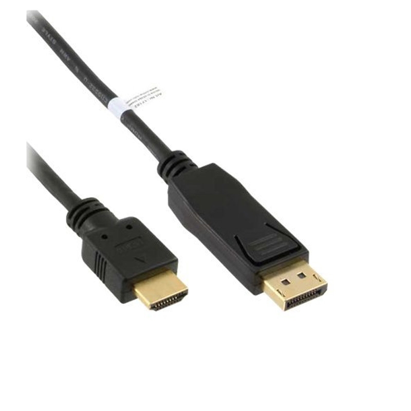 DisplayPort zu HDMI Konverter Kabel schwarz 1m