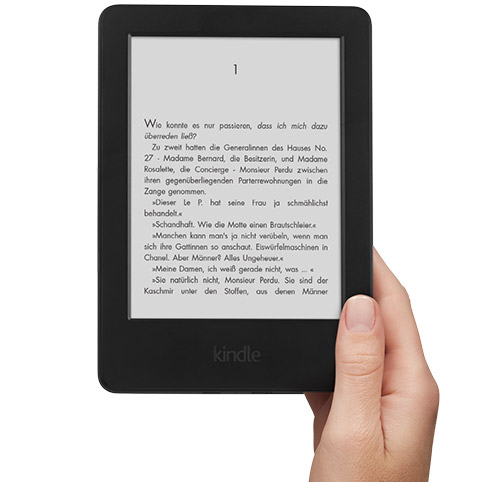 Kindle 4GB WiFi Schwarz (Version 2014)