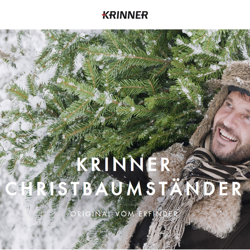 Krinner Kopenhagen Christbaumständer weiß