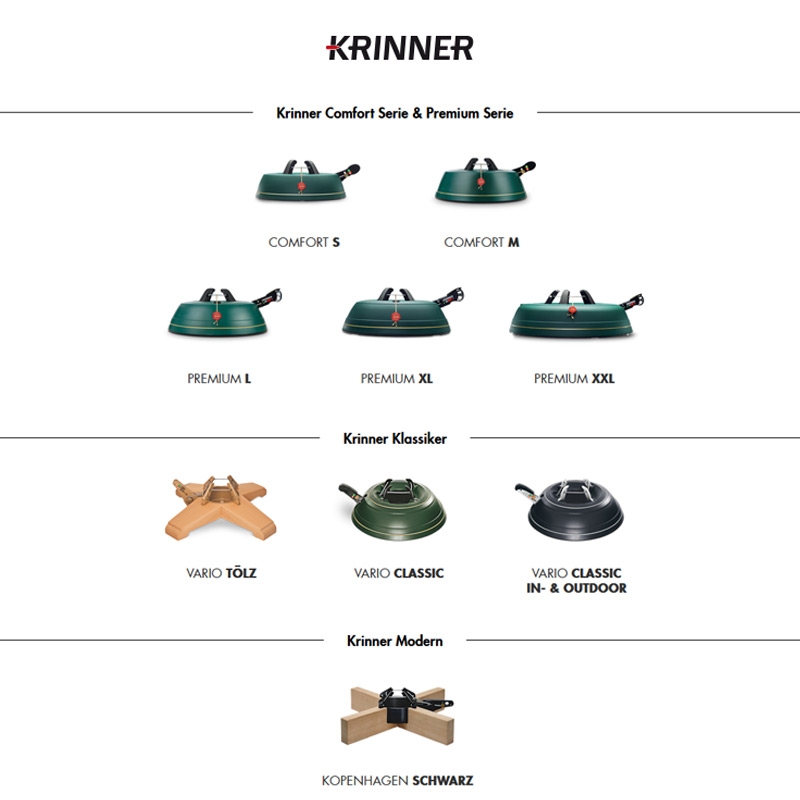 Krinner Kopenhagen Christbaumständer Beton