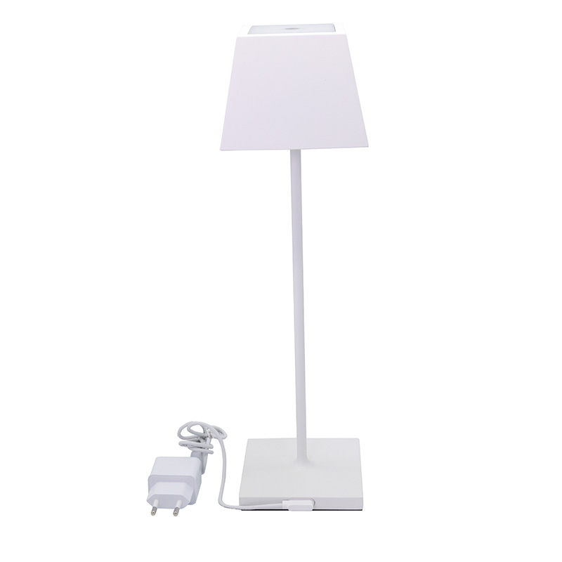 SIGOR NUINDIE 380mm Akku-Tischleuchte weiß eckig