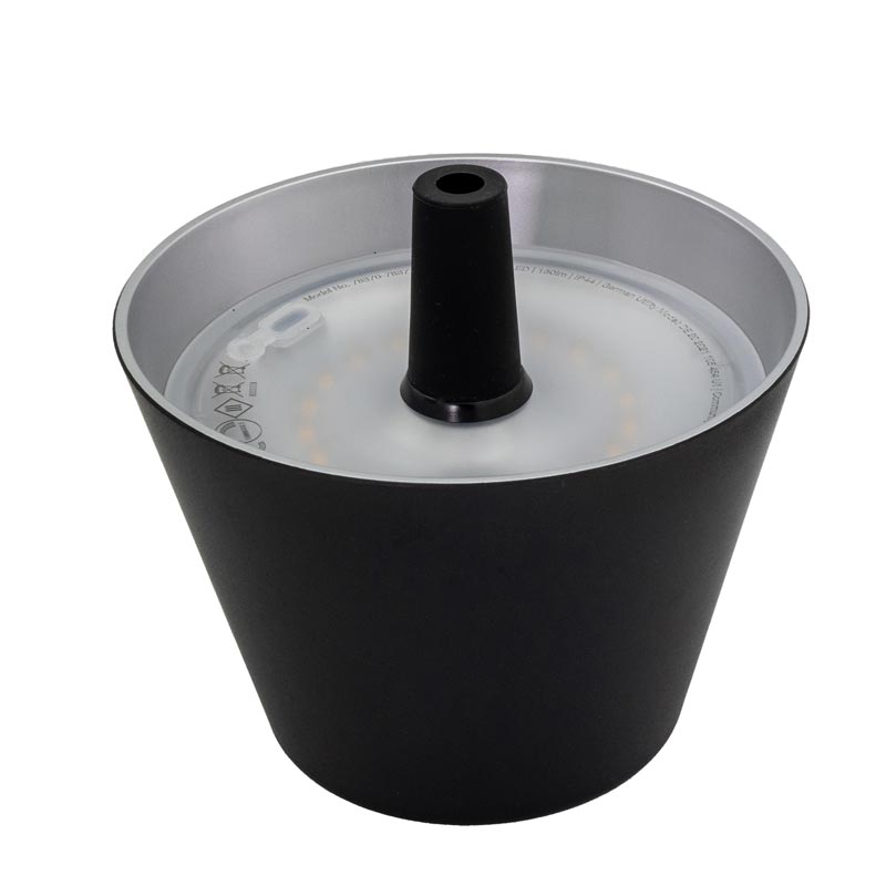 Sompex Flaschenaufsatz-Lampe LED 1,5W schwarz