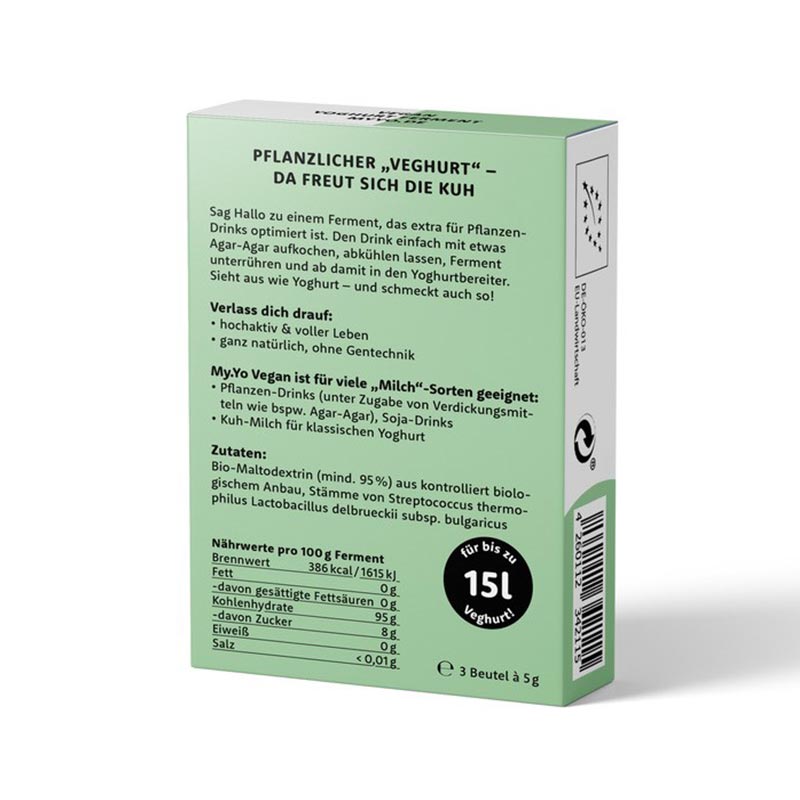 My.Yo Joghurtferment Vegan (MHD 10/2025)