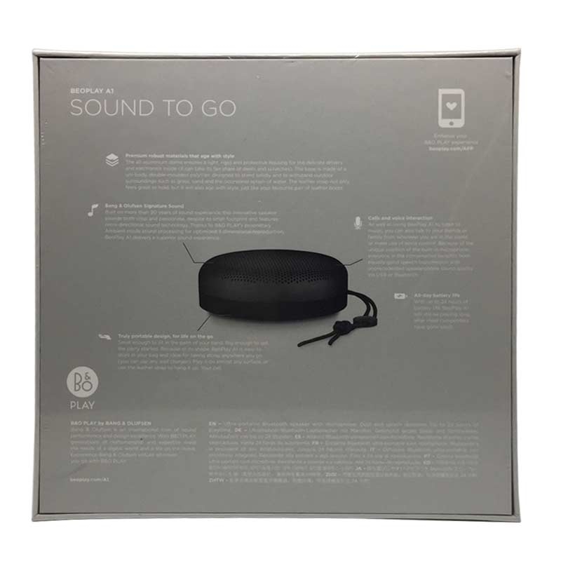 Bang & Olufsen BeoPlay A1 Bluetooth Lautsprecher schwarz