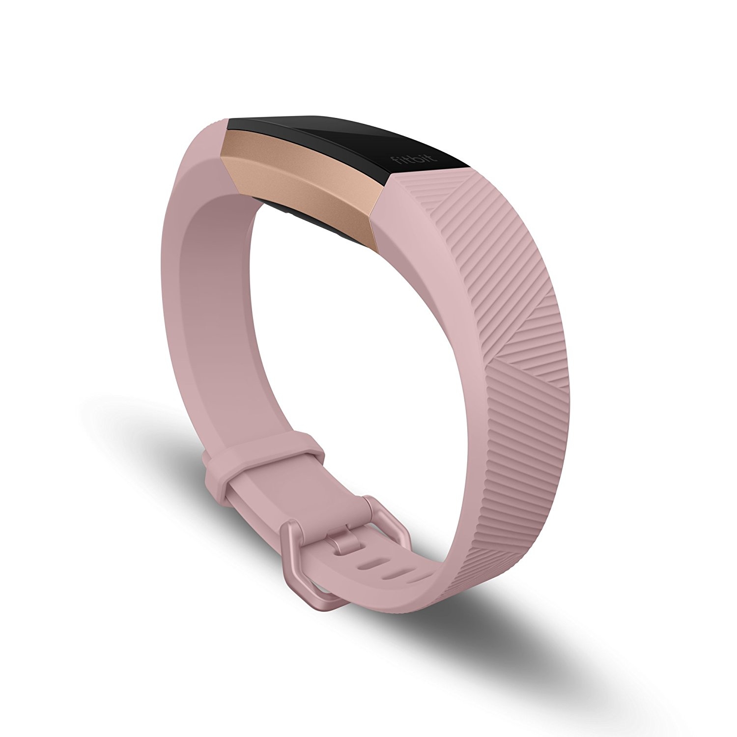 Fitbit Fitness Armband Alta HR Gr. L rosegold