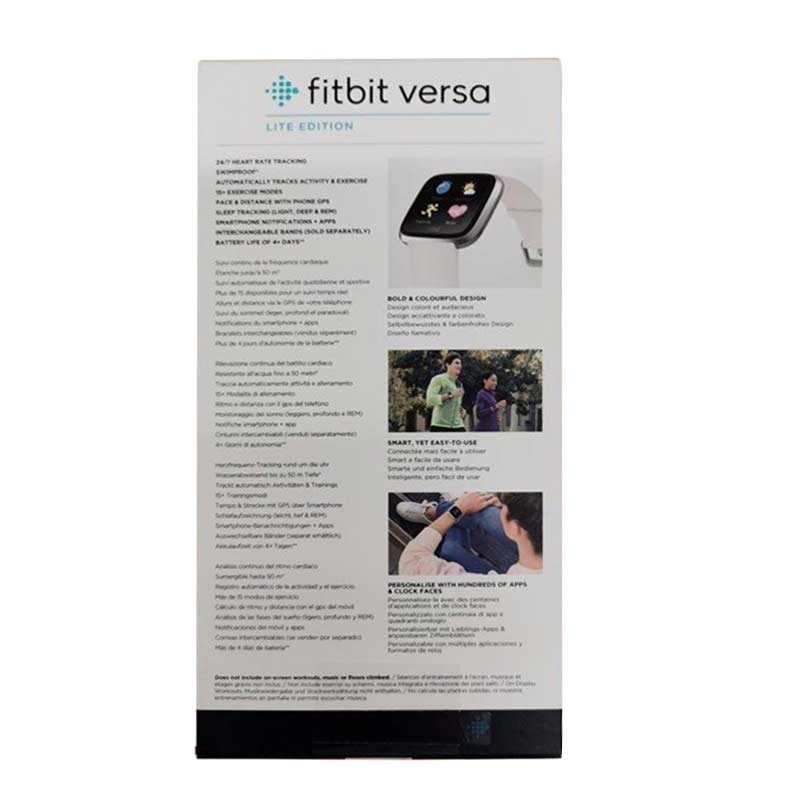 Fitbit Versa Lite Health & Fitness Smartwatch weiß