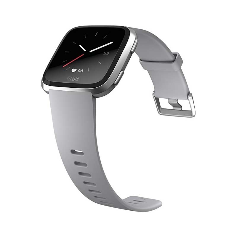 Fitbit Versa Health & Fitness Smartwatch silber