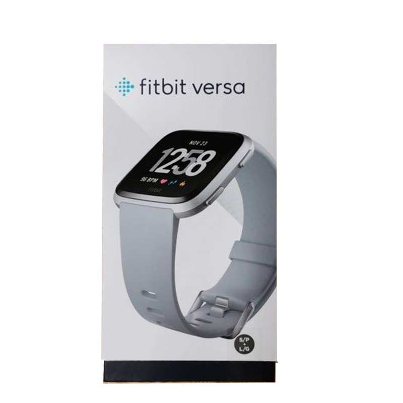 Fitbit Versa Health & Fitness Smartwatch silber