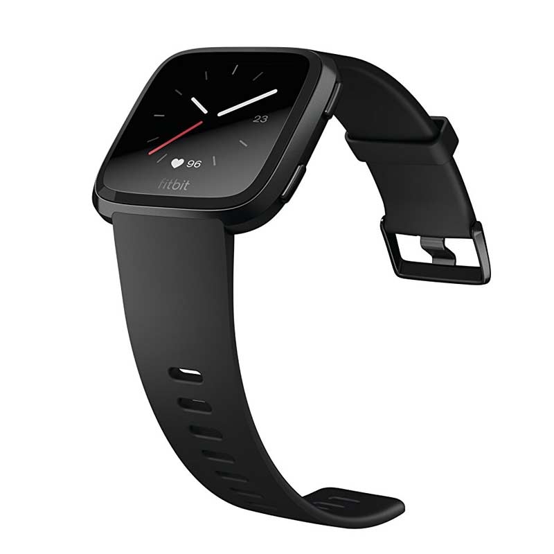 Fitbit Versa Health & Fitness Smartwatch schwarz