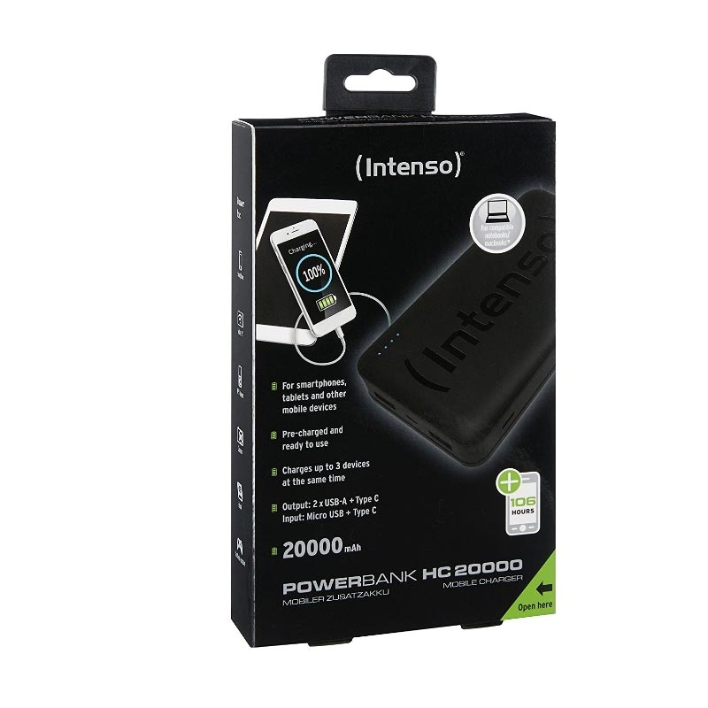 Intenso Powerbank HC15000 Powerbank weiß