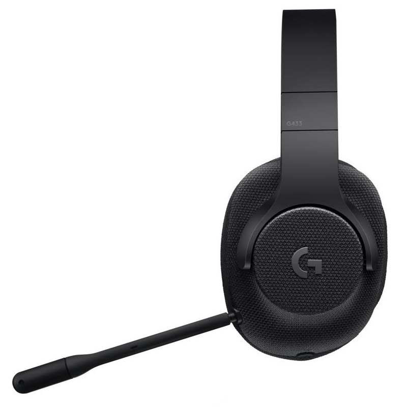 Logitech G433 Kabelgebundene Gaming Kopfhörer schwarz