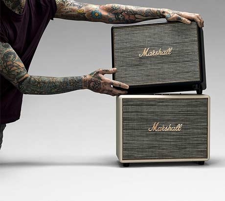 Marshall Woburn Bluetooth Lautsprecher schwarz
