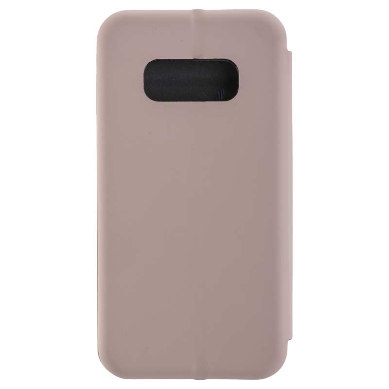 Peter Jäckel COMMANDER Book Case CURVE für Samsung G970 Galaxy S10e Soft Touch Creme Rose