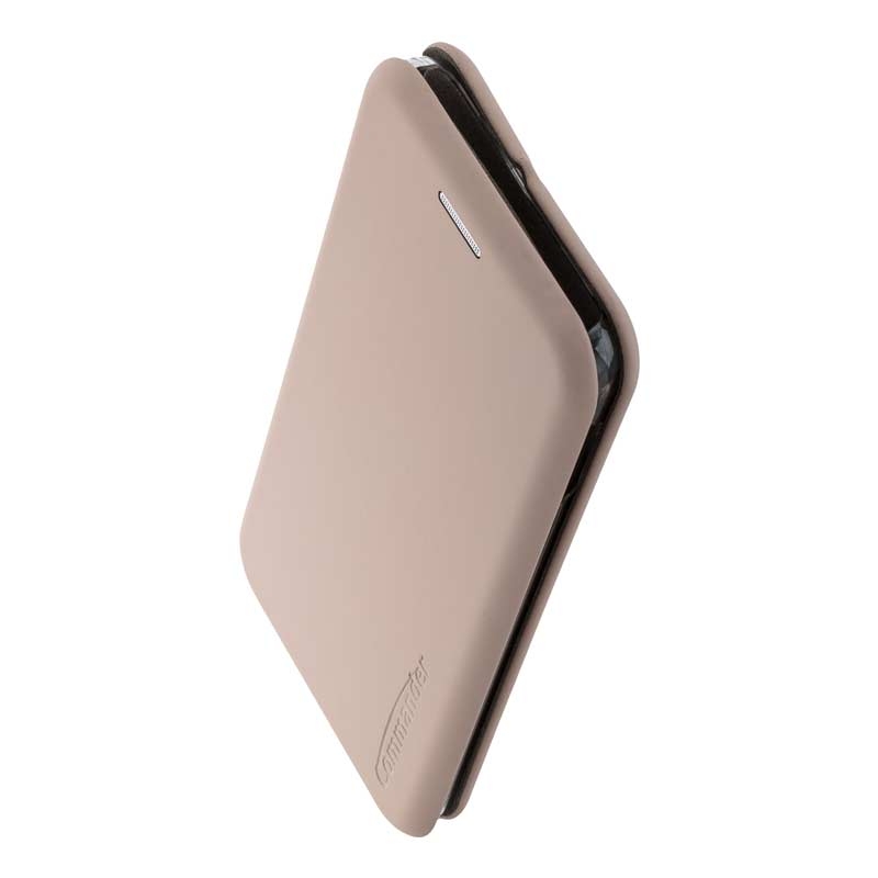 Peter Jäckel COMMANDER Book Case CURVE für Samsung G970 Galaxy S10e Soft Touch Creme Rose