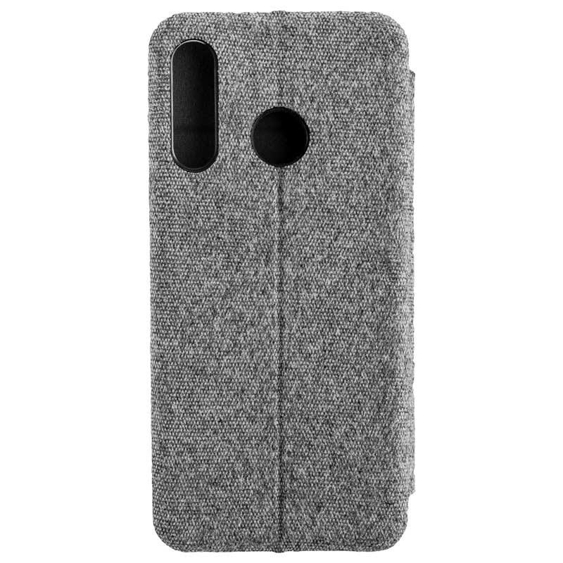 Peter Jäckel COMMANDER Book Case CURVE für Huawei P30 Lite Suit Elegant Gray