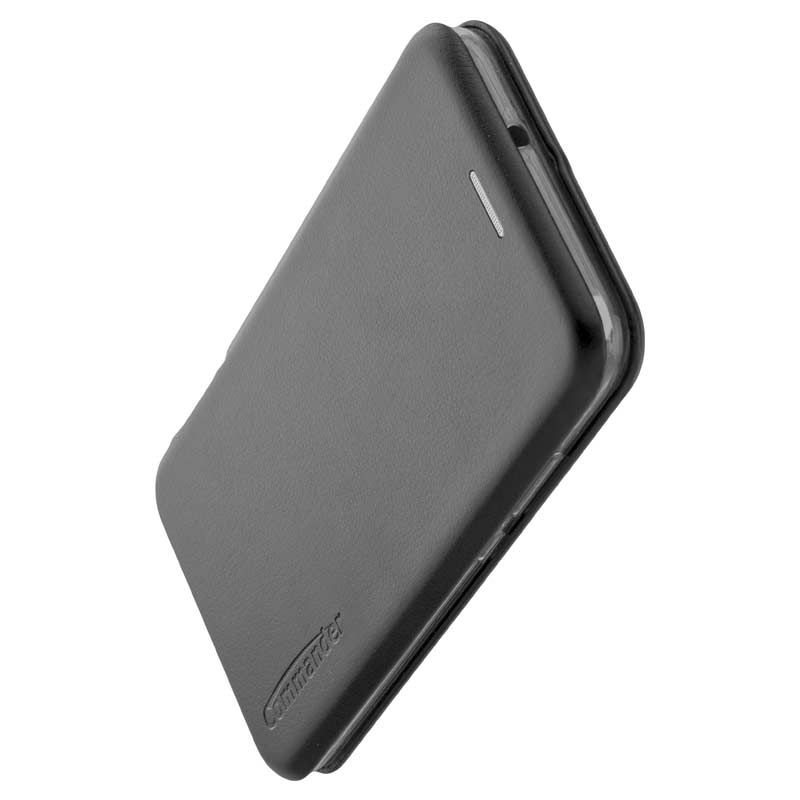Peter Jäckel COMMANDER Book Case CURVE für Huawei P Smart 2019/ Honor 10 Lite Black